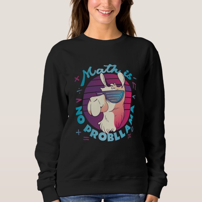Matematik är inget ProbLlama T Shirt (Framsida)