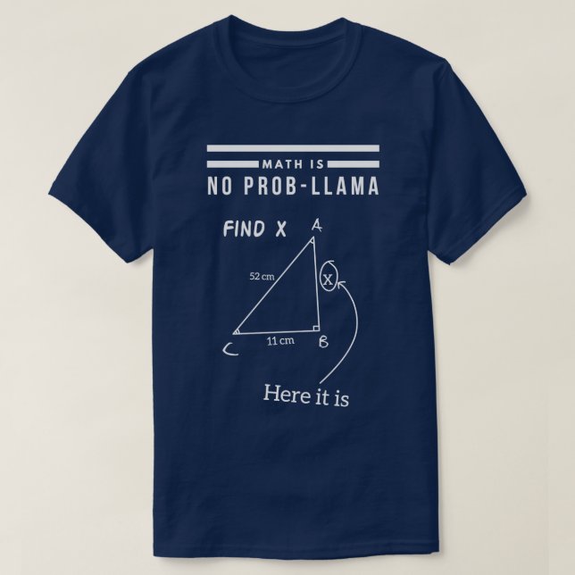 Matematik är lätt 1 t shirt (Design framsida)