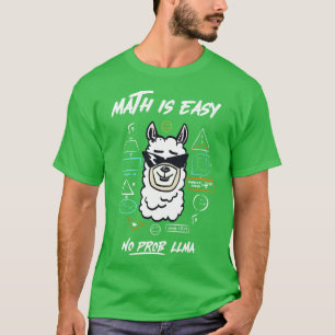 matematik är lätt att undvika problem med matemati t shirt