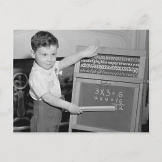 Matematik är lätt vykort