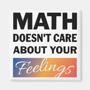 Matematik bryr sig inte om magnet