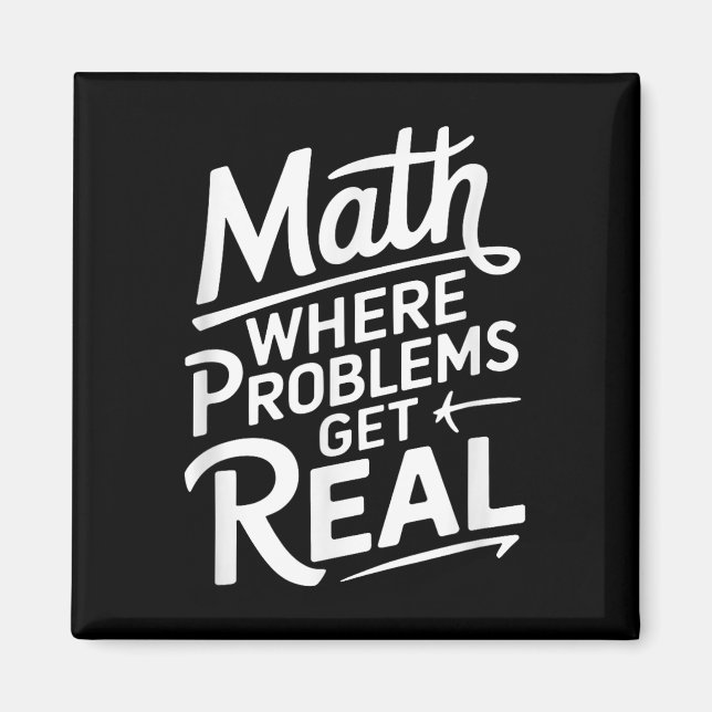 Matematik där problem blir verkliga magnet (Framsidan)