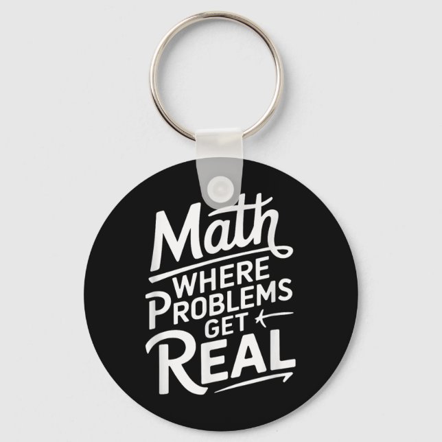 Matematik där problem blir verkliga nyckelring (Framsida)