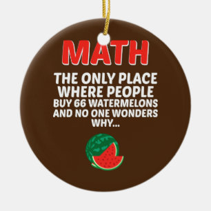 Matematik den enda Ställe där människor köper 66 Julgransprydnad Keramik