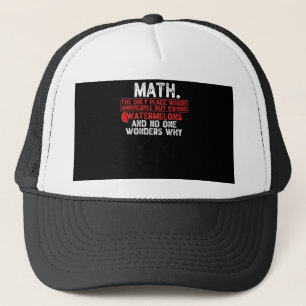 Matematik. Den enda Ställe där människor köper Keps