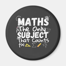 Matematik den enda Subjekt som räknas som T-Shirt