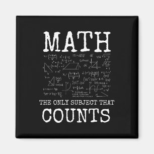 Matematik Det Ämnet Som Räknas Rolig Lärare Magnet