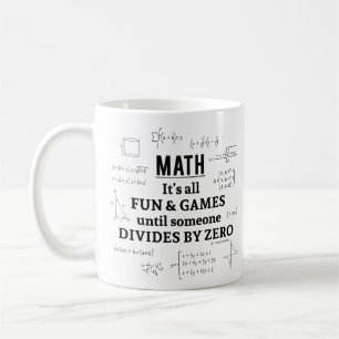 Matematik: Det är all Roligt och spel tills någo Kaffemugg