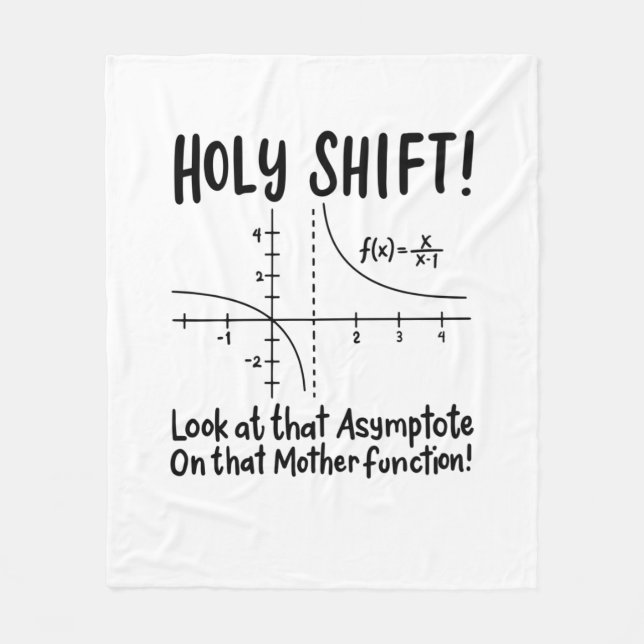 Matematik Fleecefilt (Framsidan)