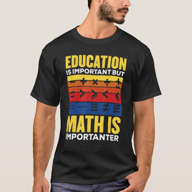 Matematik för kvinnor Manar matematiker T Shirt (Framsida)