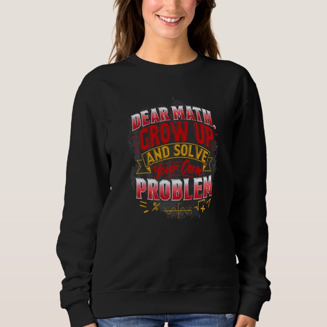 Matematik för lärarmaturcitat t shirt (Framsida)