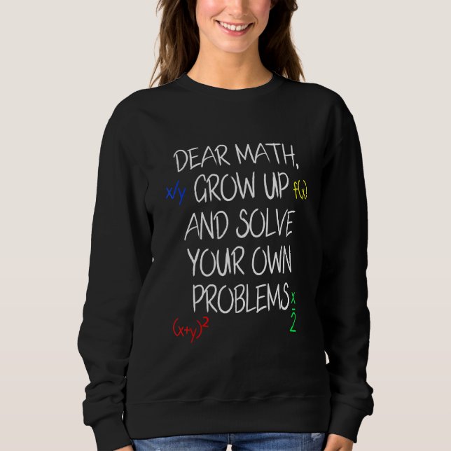 Matematik för matematik i Tonåringar T Shirt (Framsida)