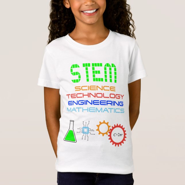 Matematik för vetenskaplig teknik inom STEM T Shirt (Framsida)