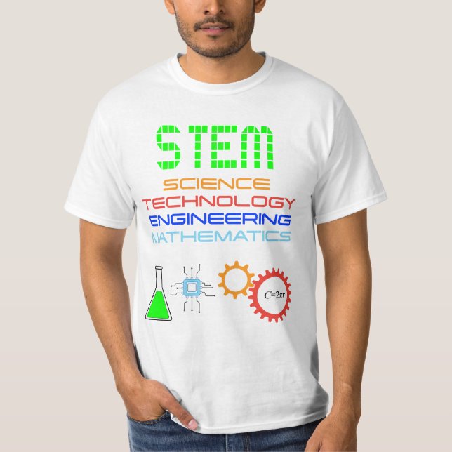 Matematik för vetenskaplig teknik inom STEM T Shirt (Framsida)