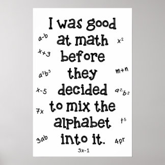 Matematik före alfabet poster