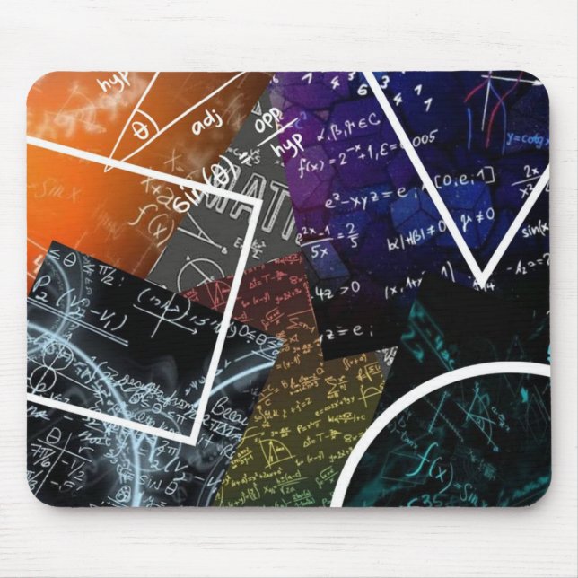 Matematik Formel Mousepad Musmatta (Framsidan)