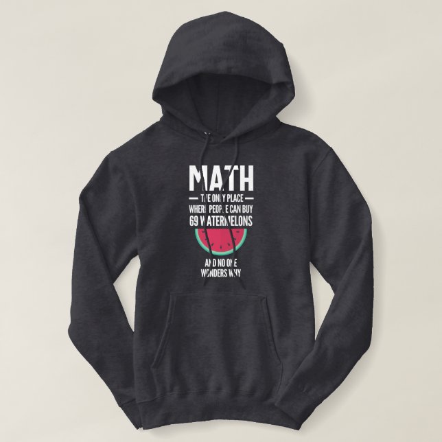 Matematik. Funny Math Sarcasm Quote Gift T Shirt (Design framsida)