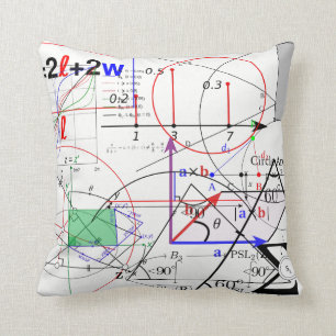 Matematik Fysik Vetenskap Ekvation Formel Mönster Kudde