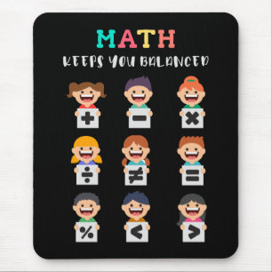 Matematik håller dig balanserad musmatta