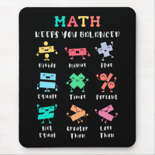 Matematik håller dig balanserad musmatta
