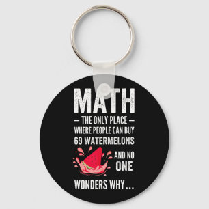 Matematik humor nyckelring