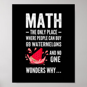 Matematik humor poster