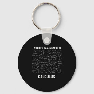 Matematik - Jag önskar livet var lika enkelt som b Nyckelring