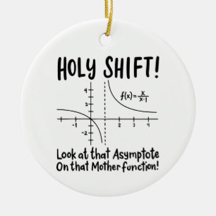 Matematik Julgransprydnad Keramik
