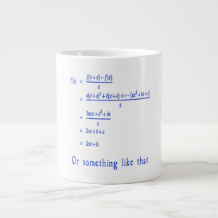 Matematik Jumbo Mugg