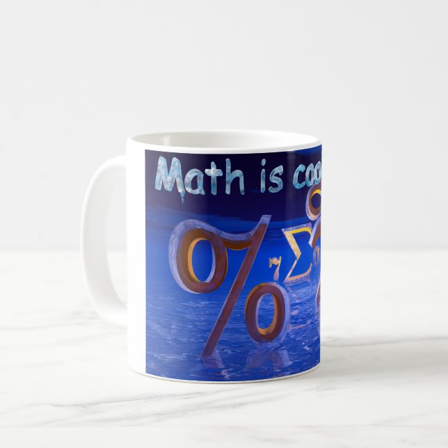 Matematik Kaffemugg (Framsida vänster)