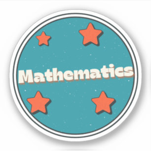 Matematik Klistermärken
