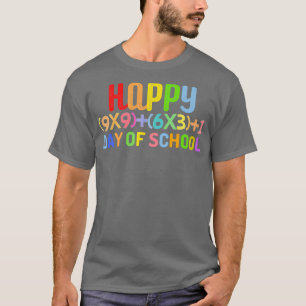 Matematik Lycklig 100-dagarsdag i skola 2 T Shirt