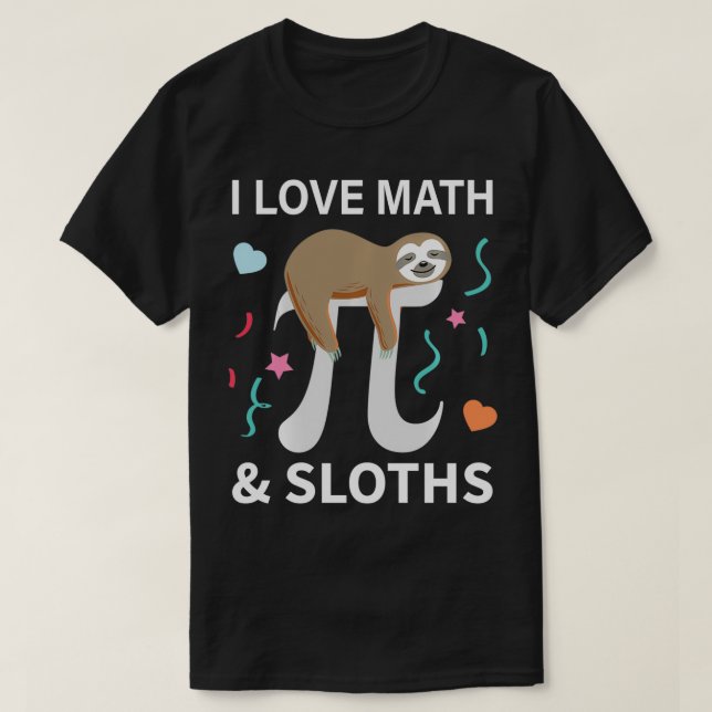 Matematik, matematik, matematik och matematik i Kä T Shirt (Design framsida)
