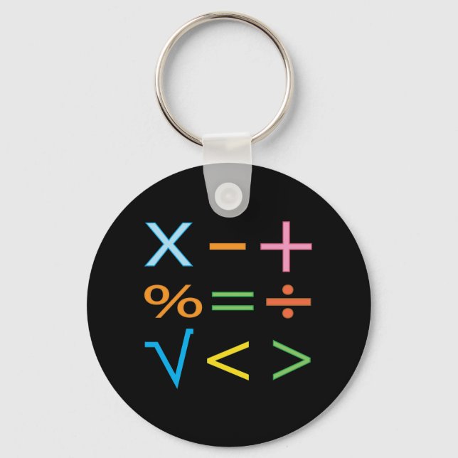 Matematik Matematik Symbol Matematik  Nyckelring (Framsida)