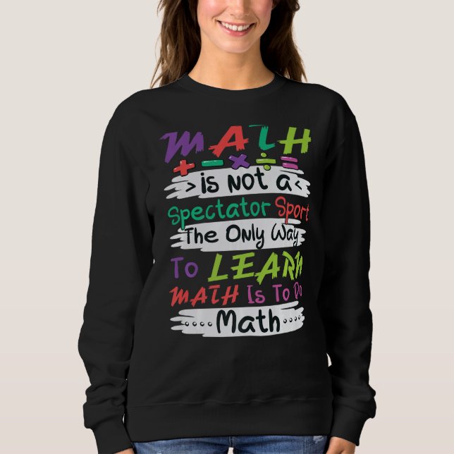 Matematik Math Math Lacher Math 3 T Shirt (Framsida)