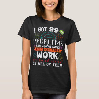 Matematik Math Math Lacher Math 4 T Shirt