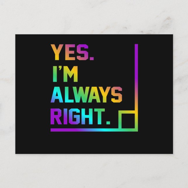 Matematik Math Teacher Höger Mathematics Math Inbjudan Vykort (Framsida)