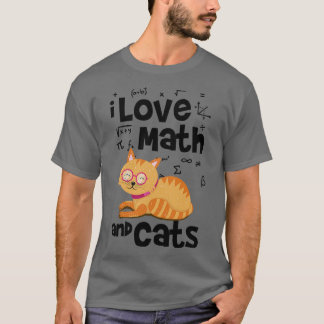 Matematik och katter t shirt
