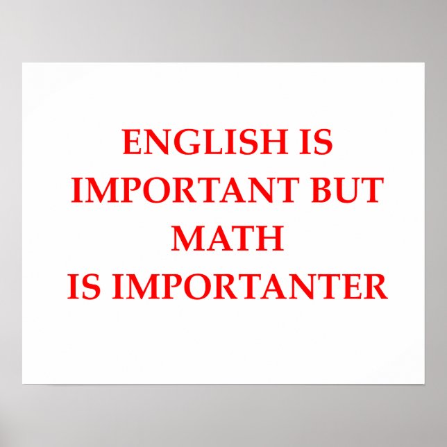 matematik poster (Framsidan)