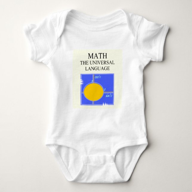 matematik regler t-shirt (Framsida)
