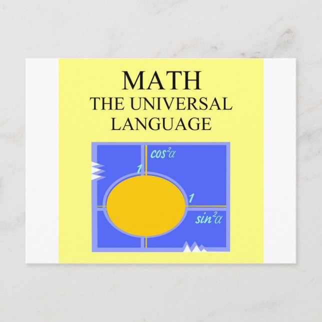 matematik regler vykort (Framsida)