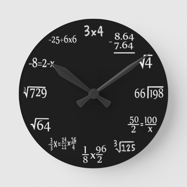 Matematik Rund Klocka (Framsida)