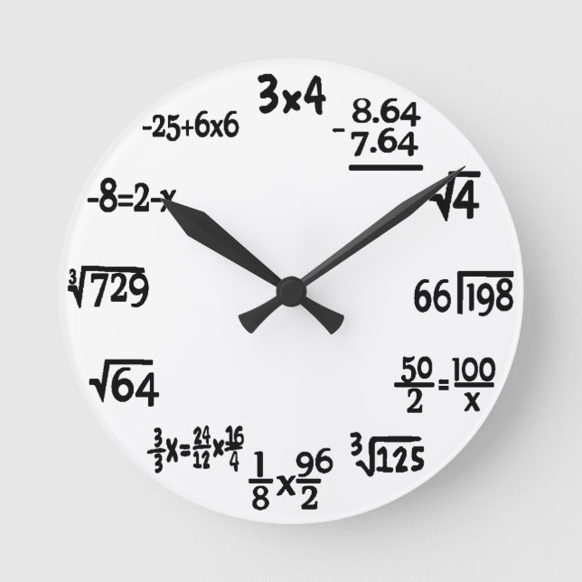 Matematik Rund Klocka (Framsida)