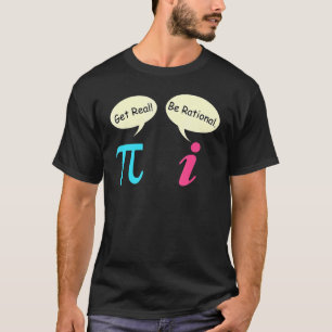 Matematik som säger Komplexnummer Paj får verklig T Shirt