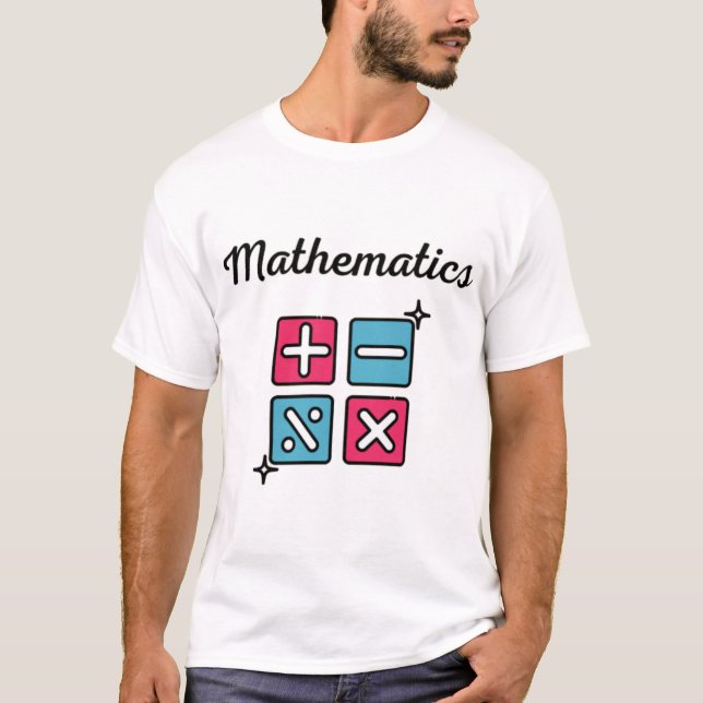 Matematik T Shirt (Framsida)