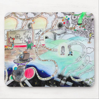 Matematik tecknad humor - student, lärare, gurka musmatta