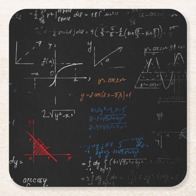 Matematik Underlägg (Framsidan)