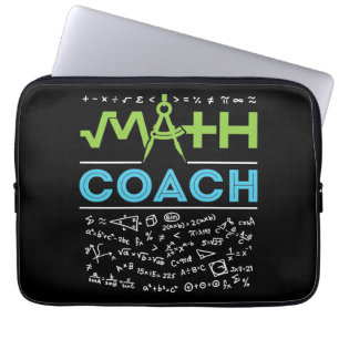 Matematikcoach Matematiklärare Laptop Fodral