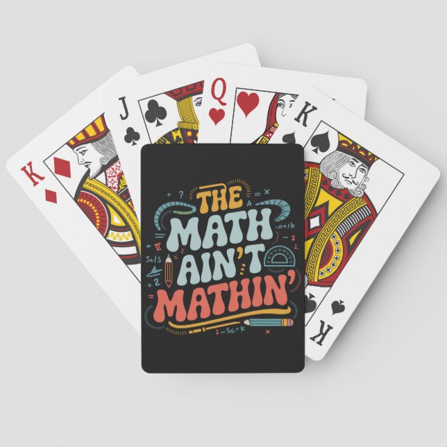 Matematiken är inte så bra att visa din arbetslära casinokort (Baksidan)