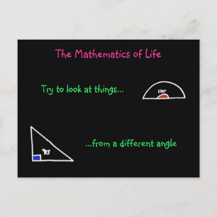 Matematiken av livvykortet vykort